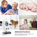 Music Temperature Night Vision IR Baby Monitor Camera